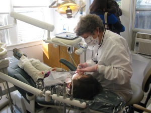 dr pam at give kids a smile day